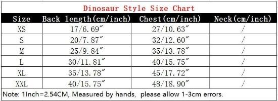 Whimsical Pet Dinosaur Costume Jumpsuit for Memorable Halloween Photos-Pet Costume-4-Colydia