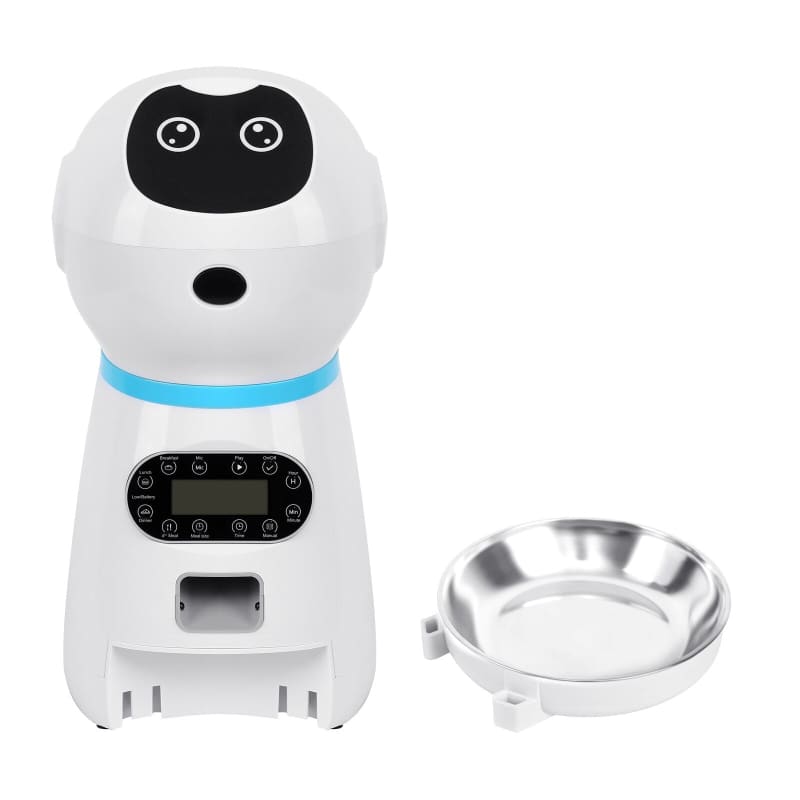 Programmable Pet Feeder with Timer & Voice Recording for Cats-Automatic Pet Feeder-6-Colydia