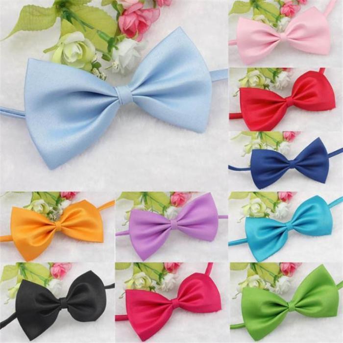 Adjustable Dog & Cat Bowtie - Stylish, Comfortable Pet Accessory-Pet Accessory-5 pcs random colors-1-Colydia