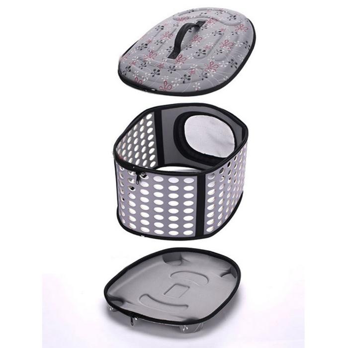 Collapsible Lightweight Pet Carrier for Small Pets, Space-Saving Design-Pet Carrier-3-Colydia