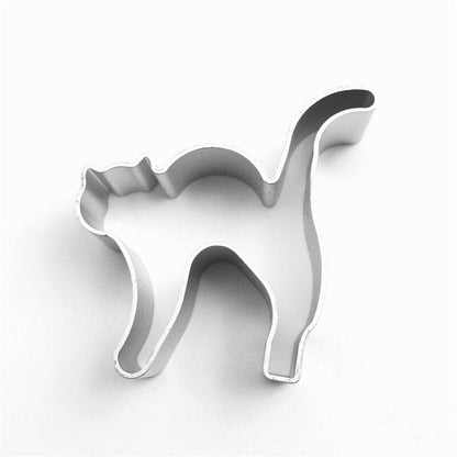 Stainless Cat Silhouette Cake Mold & Cookie Cutter for Baking-Cake Mold and Cookie Cutter-5-Colydia