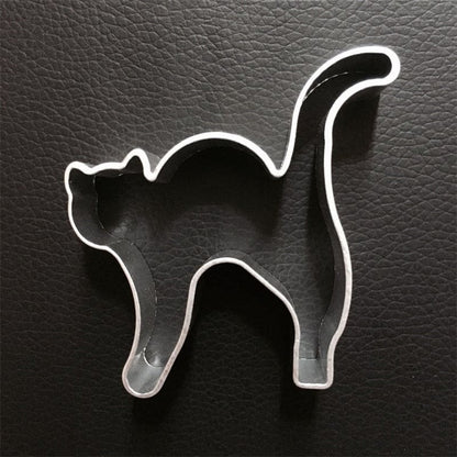 Stainless Cat Silhouette Cake Mold & Cookie Cutter for Baking-Cake Mold and Cookie Cutter-2-Colydia