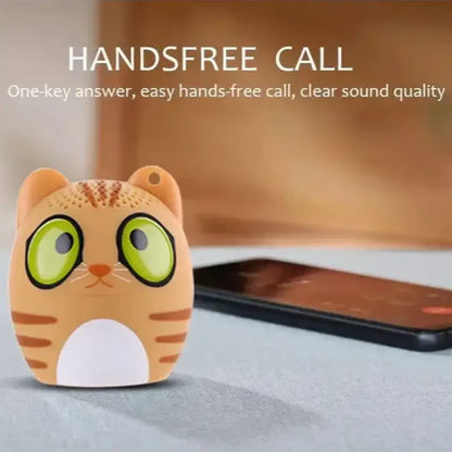 Mini Bluetooth Cat Speaker | Clear Sound, Compact, Hands-Free Calls-Bluetooth Speaker-2-Colydia