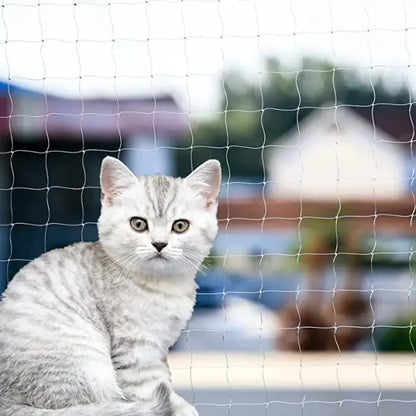 Cat Balcony Safety Net: Transparent, Durable, Easy-to-Install Mesh-Pet Safety Net-2-Colydia