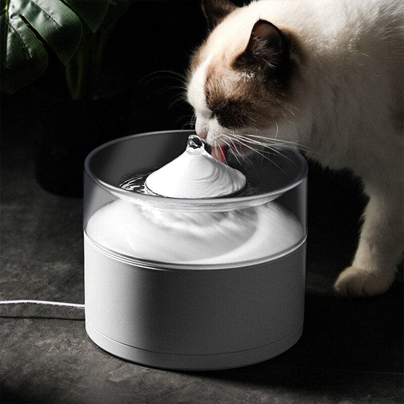 Filtered Water Fountain for Cats with 3-Level Filtration System-Pet Water Fountain-3-Colydia