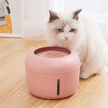 Quiet Cat Water Fountain 2.5L with USB Power & Filtration System-Pet Water Fountain-3-Colydia