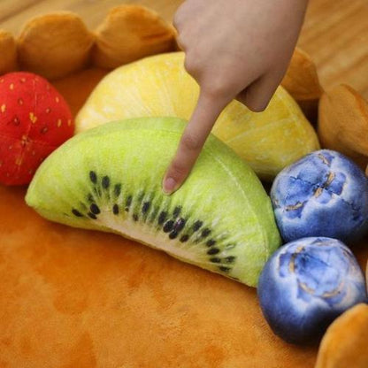 Colorful Fruit Tart Pet Bed with Detachable Pillow Toys-Pet Bed-3-Colydia