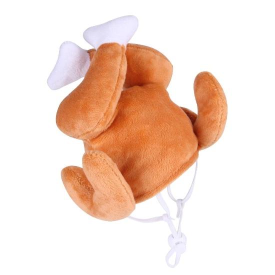 Adjustable Funny Chicken Costume Hat for Cats & Dogs-Pet Costume Hat-4-Colydia