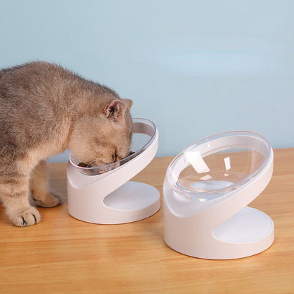 Orthopedic 18° Anti-Vomiting Cat Bowl with Non-Slip Pads-Orthopedic Cat Bowl-2-Colydia