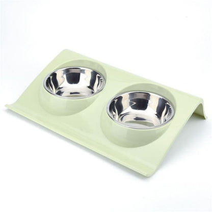 Ergonomic Elevated Cat Bowl for Comfortable Eating - 200g Capacity-Elevated Cat Bowl-Green-7-Colydia