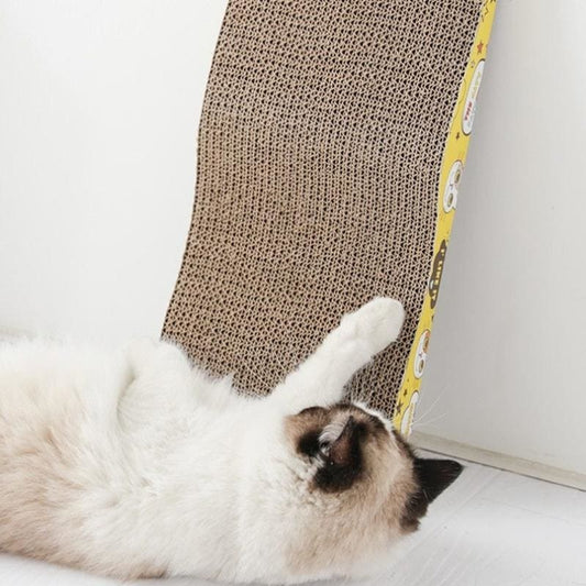 Compact Cardboard Cat Scratcher for Small Spaces - Ideal for Apartments-Cat Scratcher-5-1-Colydia