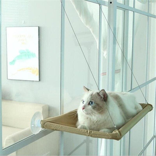 Sun-Loving Cat Window Hammock - Durable, Easy Install, Breathable-Cat Window Hammock-20 kg-1-Colydia