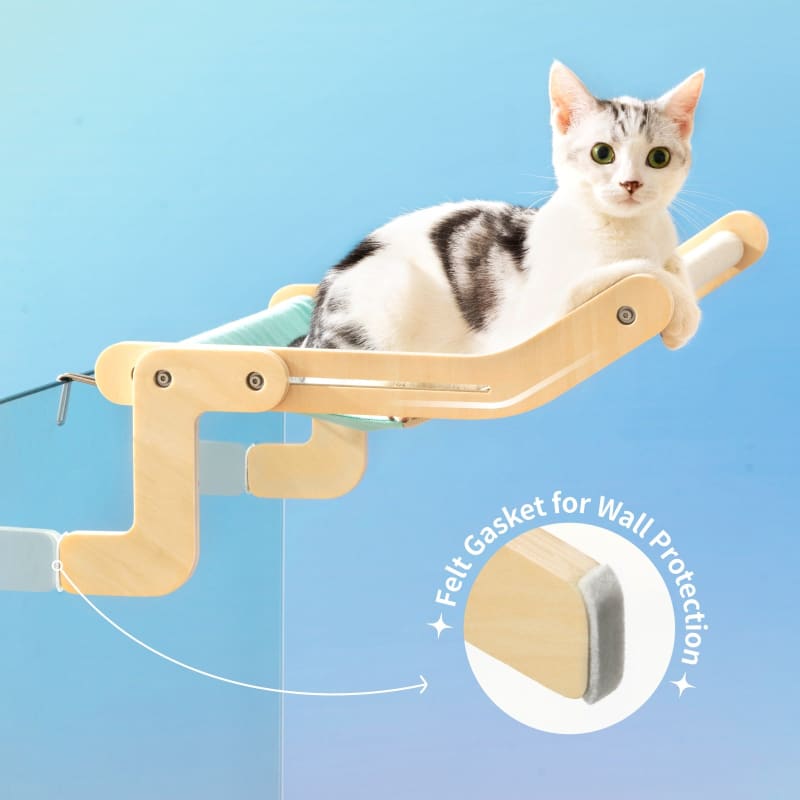 Adjustable Wall-Mounted Cat Hammock - Space-Saving, Washable, Secure-Cat Hammock-4-Colydia