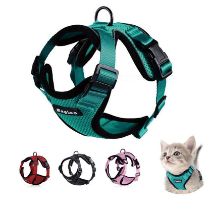 Ultra-Comfortable Cat Walking Harness - Lightweight & Safe Design-Cat Harness-4-Colydia