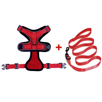 Ultra-Comfortable Cat Walking Harness - Lightweight & Safe Design-Cat Harness-Red-XS-7-Colydia