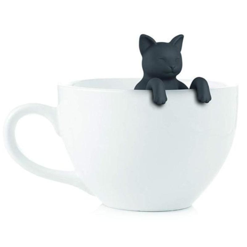 Eco-Friendly Cat Tea Infuser, BPA-Free Silicone, Dishwasher Safe-Tea Infuser-3-Colydia