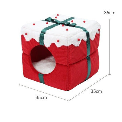 All-Season Pet Bed with Anti-Slip Base & Removable Mat, Cozy Design-Pet Bed-5-Colydia