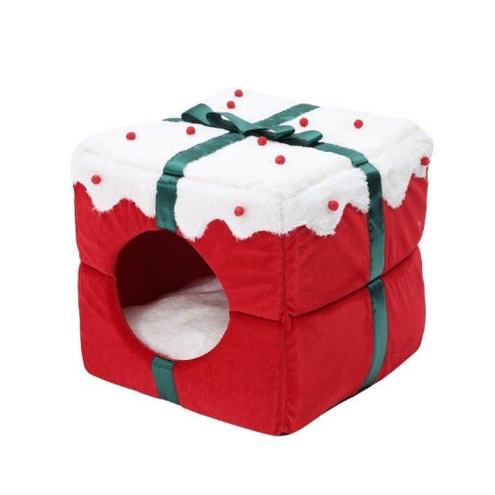 All-Season Pet Bed with Anti-Slip Base & Removable Mat, Cozy Design-Pet Bed-2-Colydia