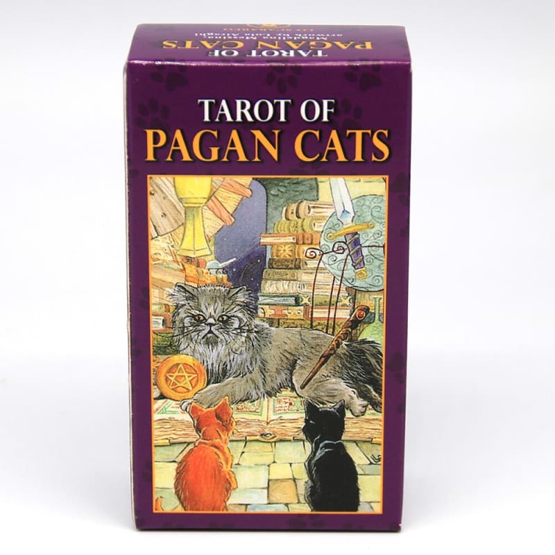 Playful Cat Tarot Card Game - 78 Card Deck for Feline Fun-Tarot Card Game-3-Colydia