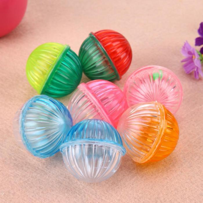 Colorful Jingle Bell Cat Toys Set of 10 – Durable Plastic Balls-Cat Toys-1-Colydia