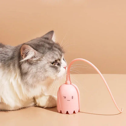 Interactive USB-C Rechargeable Cat Toy with 360° Rotating Antenna-Cat Toy-4-Colydia