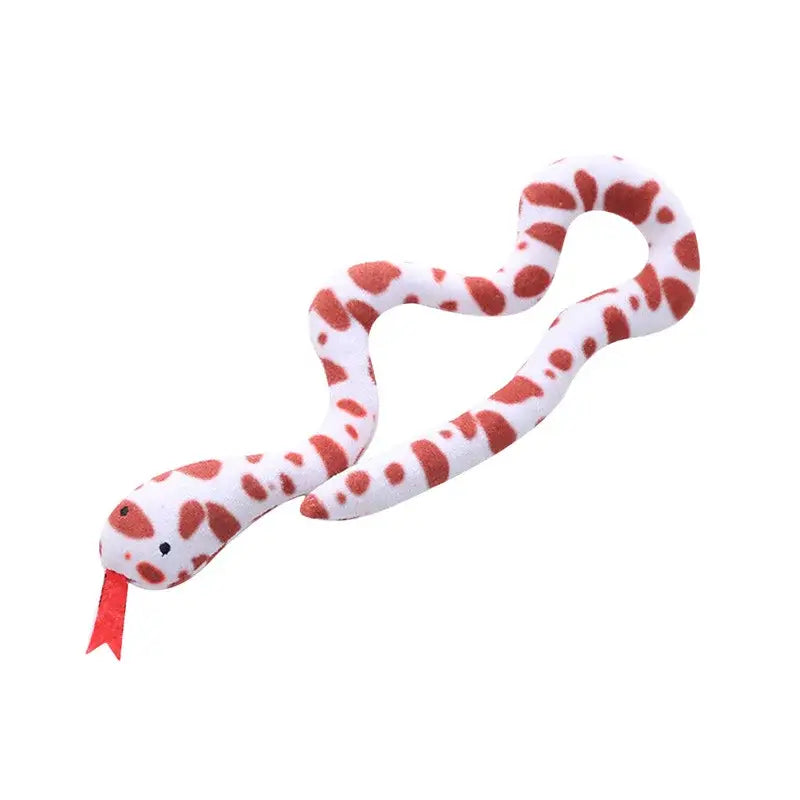 Interactive Catnip Snake Toy for Cats - Realistic & Durable Fun-Cat Toy-Brown-5-Colydia