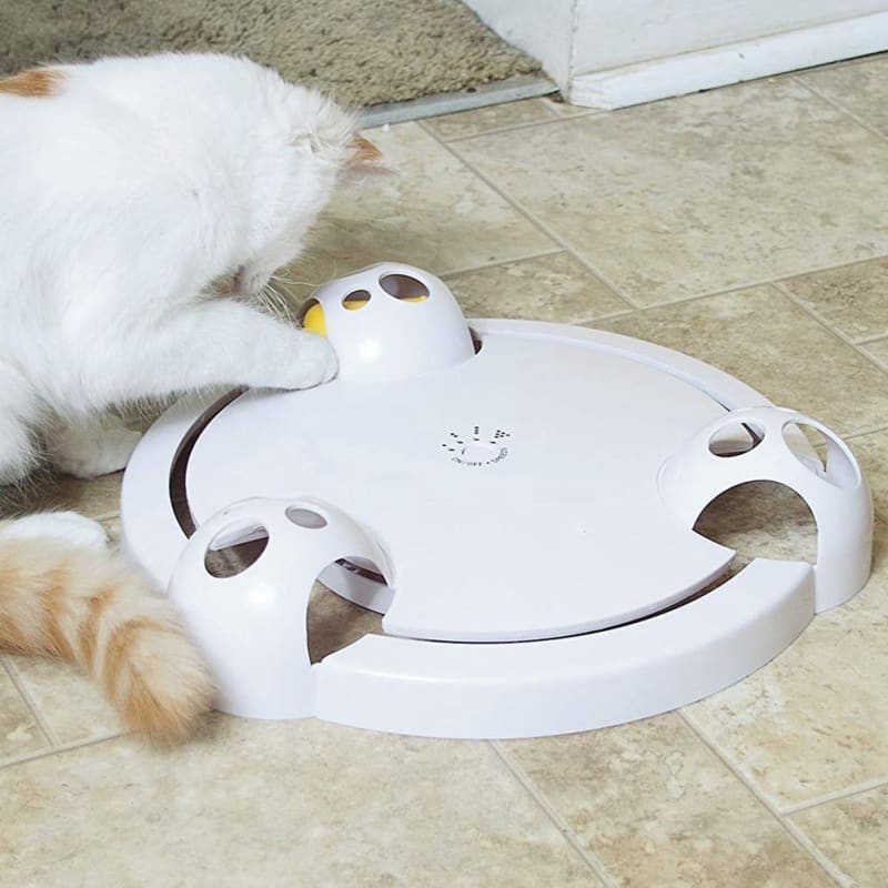 Interactive Rotating Mouse Toy for Cats with 4 Speed Settings-Interactive Cat Toy-8-Colydia