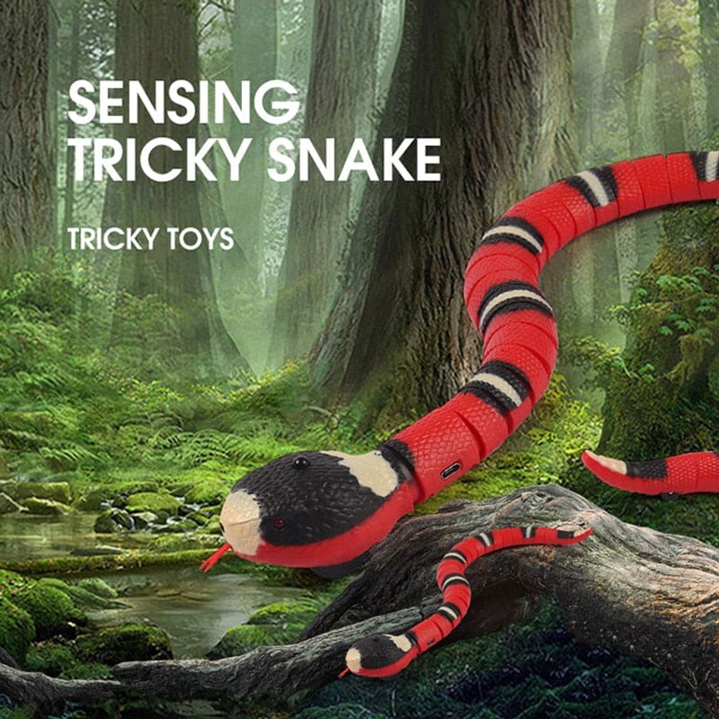 Robotic Snake Cat Toy with Sensors – Awaken Your Cat's Senses!-Interactive Cat Toy-6-Colydia