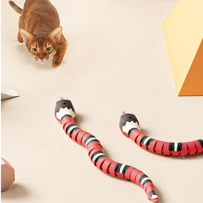 Robotic Snake Cat Toy with Sensors – Awaken Your Cat's Senses!-Interactive Cat Toy-2-Colydia