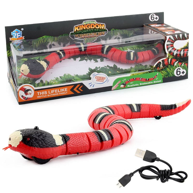 Robotic Snake Cat Toy with Sensors – Awaken Your Cat's Senses!-Interactive Cat Toy-10-Colydia