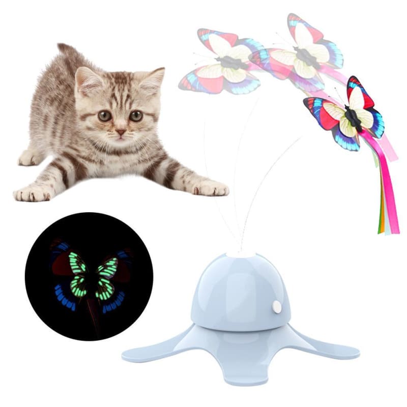 Interactive Butterfly Cat Toy Stimulates Play and Hunting Instincts-Interactive Cat Toy-5-Colydia