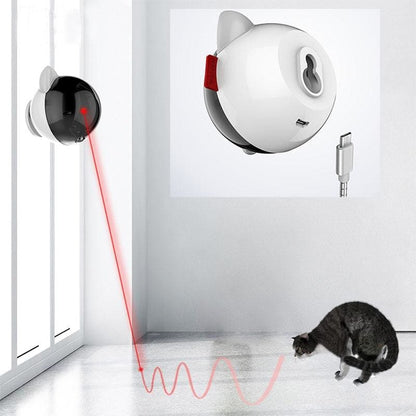 Interactive Automatic Cat Laser Toy with USB C & Wall Mount-Interactive Cat Laser Toy-Wall-mounted-2-Colydia