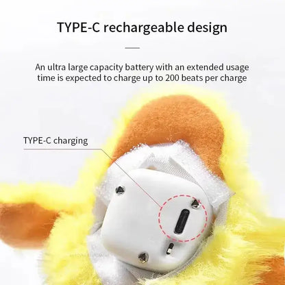 Interactive Cat Toy Chick: Stimulates Hunting, USB-C Rechargeable-Interactive Cat Toy-5-Colydia