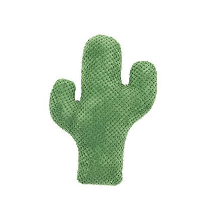 Catnip-Infused Plush Cactus Toy for Cats - Soft & Durable Playtime-Cat Toy-Light Green M (22x31 cm)-14-Colydia