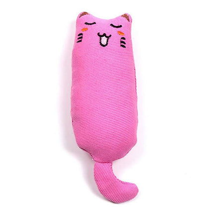 Rechargeable Catnip Plush Toy for Cats - Interactive PLUSKAT™ 15cm-Interactive Cat Toy-Pink-9-Colydia