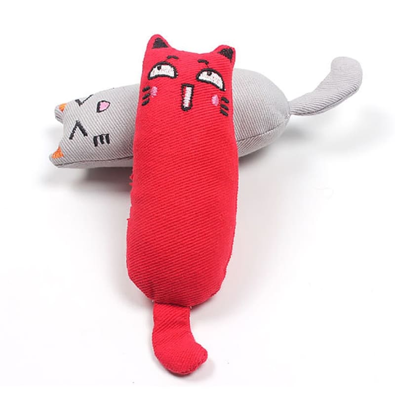 Rechargeable Catnip Plush Toy for Cats - Interactive PLUSKAT™ 15cm-Interactive Cat Toy-2-Colydia