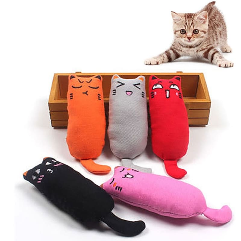 Rechargeable Catnip Plush Toy for Cats - Interactive PLUSKAT™ 15cm-Interactive Cat Toy-1-Colydia