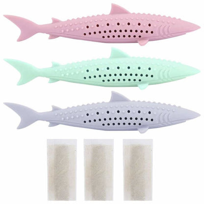 Organic Catnip Salmon Toy - Silicone Safe & Realistic Cat Fish-**Cat Toy**-2-Colydia