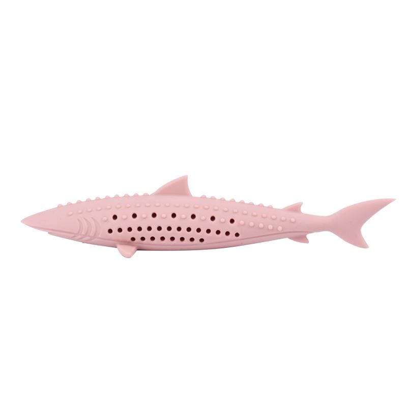 Organic Catnip Salmon Toy - Silicone Safe & Realistic Cat Fish-**Cat Toy**-Pink-6-Colydia