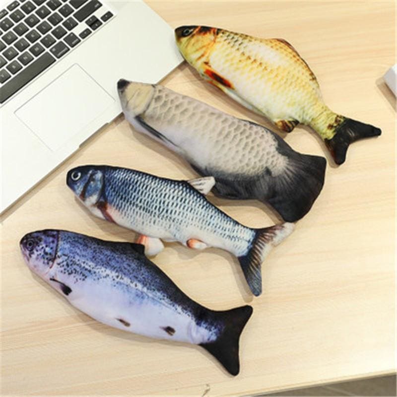 Realistic Catnip Fish Toy for Cats – Ultra-Interactive and Fun-Cat Toy-5-Colydia