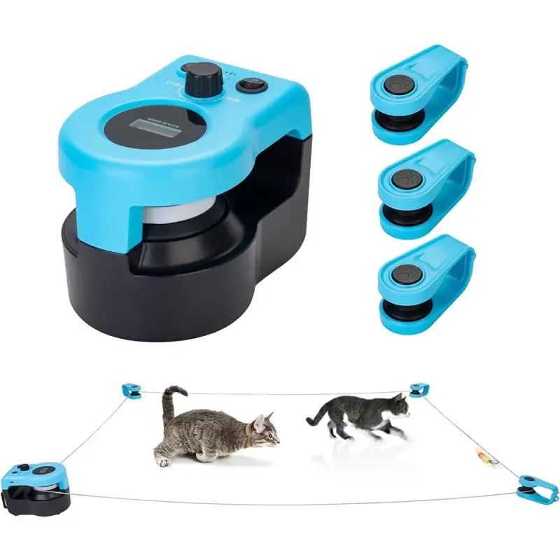 Interactive Cat Toy with Feather & Sound for Boredom-Free Playtime-Interactive Cat Toy-6-Colydia