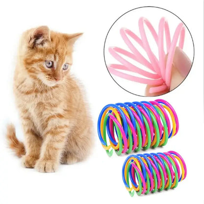 Bouncy Cat Springs - Safe, Durable Toy to Energize and Entertain-Cat Toy-4-Colydia