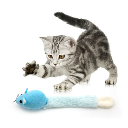 Plush Catnip Mouse Toy for Cats & Kittens – Stimulating Playtime-**Cat Toy**-6-Colydia