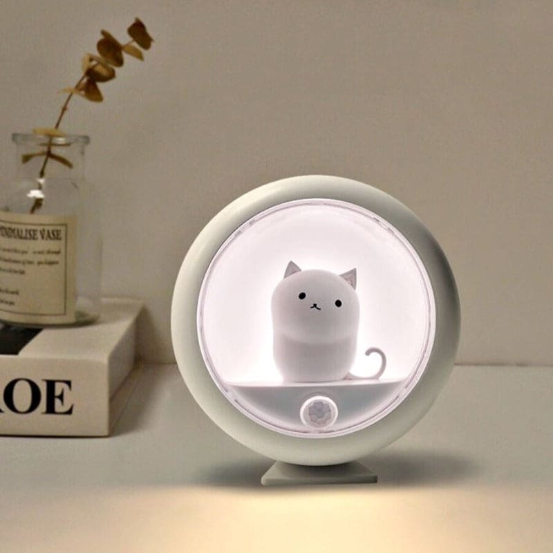 Motion Sensor Cat Night Light with USB, Dual Brightness Levels-Motion Sensor Night Light-8-Colydia