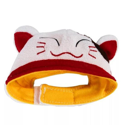 Adorable Cat Headgear - Transform Your Pet into a Lucky Maneki Neko-Cat Headgear-Free size-2-Colydia