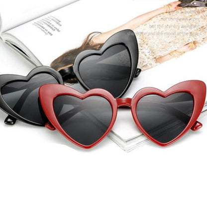 Heart-Shaped Cat Sunglasses for Women - UV Protection & Stylish Design-Sunglasses-4-Colydia