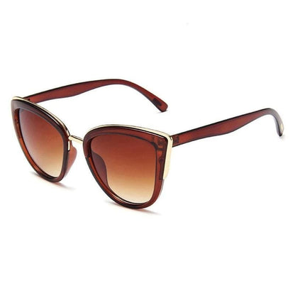 Trendy Leopard Cat Eye Sunglasses - UV Protection Fashion Accessory-Cat Eye Sunglasses-Brown-7-Colydia