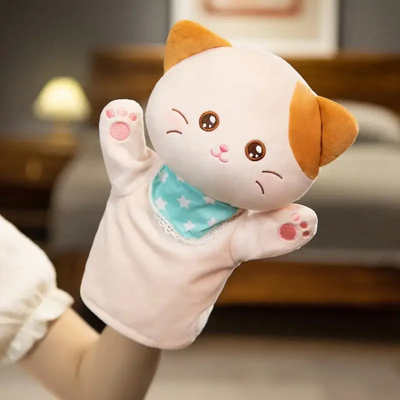 Kawaii Cat Puppet for Kids - Soft, Interactive Play & Learning-Interactive Puppet-1-Colydia