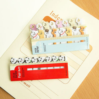 Cute Cat Paw Bookmark Stickers for Fun and Practical Marking-Product Type: Bookmarks-3-Colydia