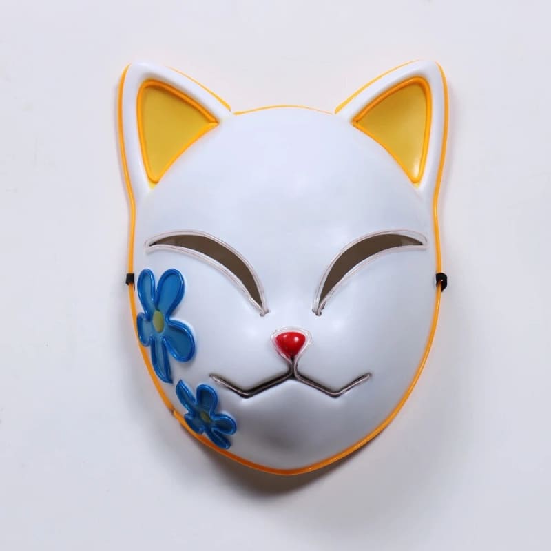 Mystical LED Cat Mask for Halloween - Unlock Your Feline Fantasy-LED Cat Head Mask-10-Colydia